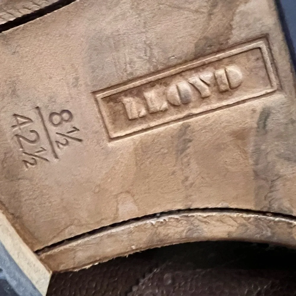 Lloyd‎ Germany Wingtip Boots Brown Size 8.5
